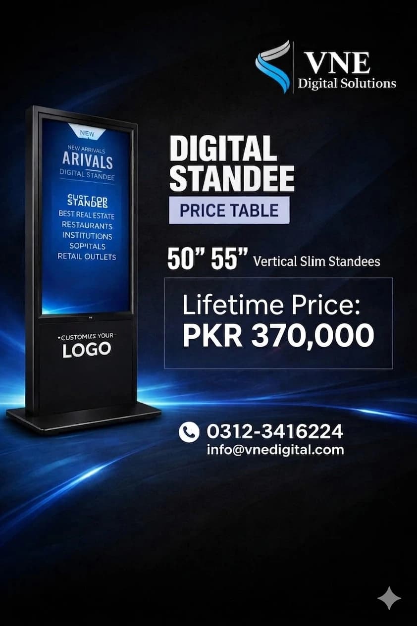 Digital Standee Premium 55"